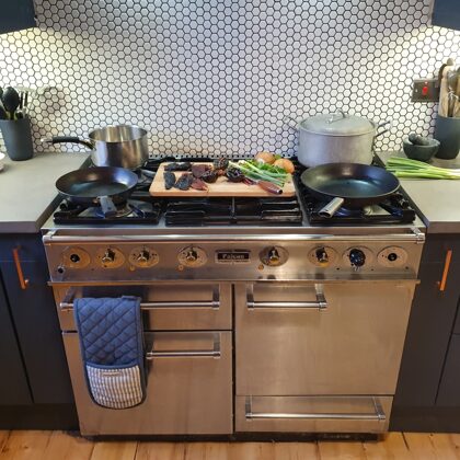 Where the cooking happens! dried chillies